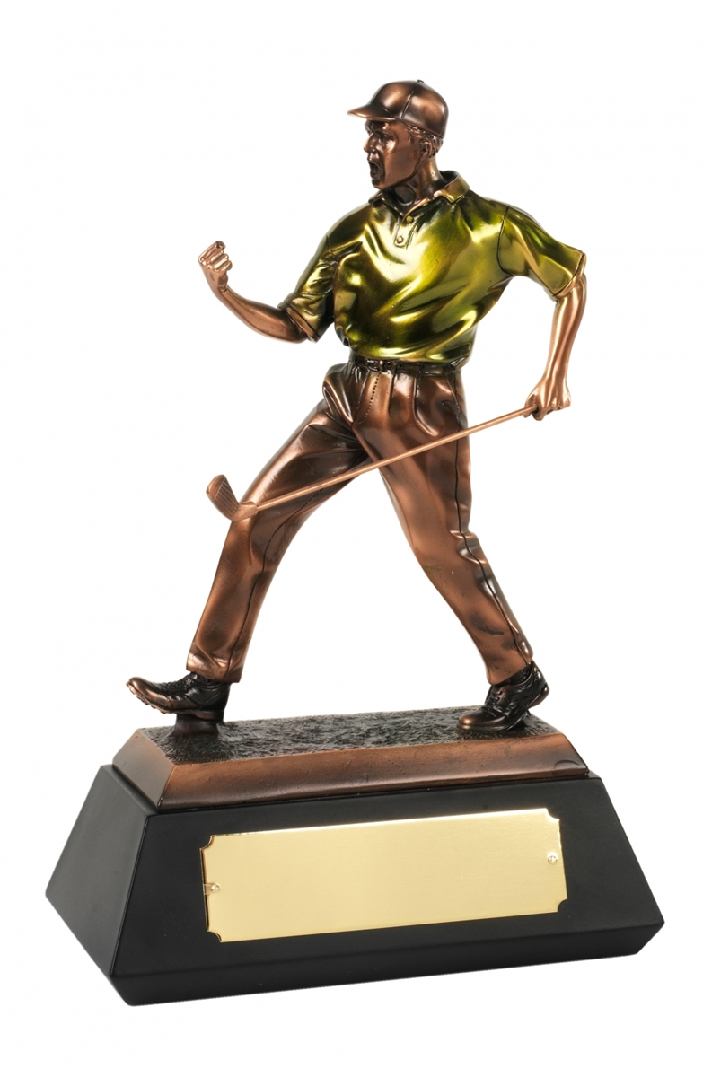 RW14A Male Golf Figure Trophy